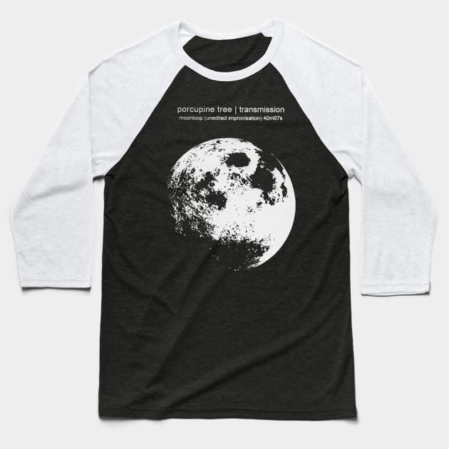 Moonloop Porcupine Tree Baseball T-Shirt by TATSUHIRO